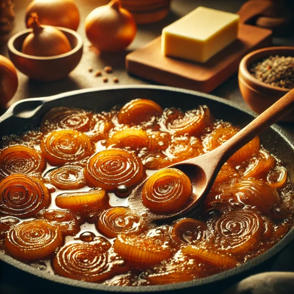 El Secreto Definitivo para Cebollas Caramelizadas Perfectas: Dulzor Intenso y Textura Suave Garantizados