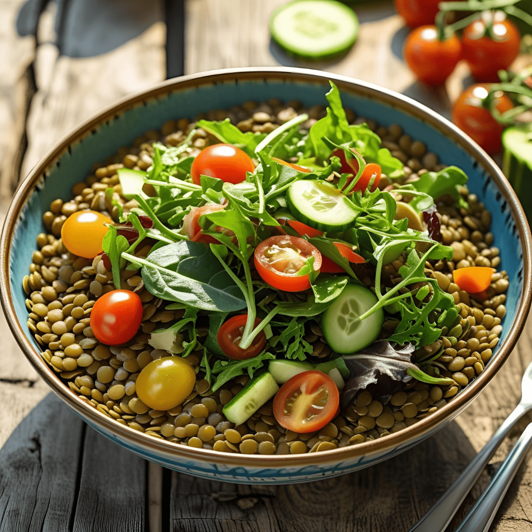 El Frescor en tu Plato: Lentejas en Ensalada con Toque Mediterráneo, la Alternativa Perfecta para el Verano Malagueño