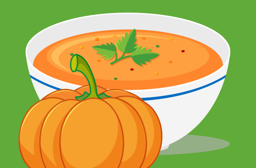 ¡El Sabor del Otoño en tu Mesa! Prepara una Reconfortante Crema de Calabaza y Jengibre
