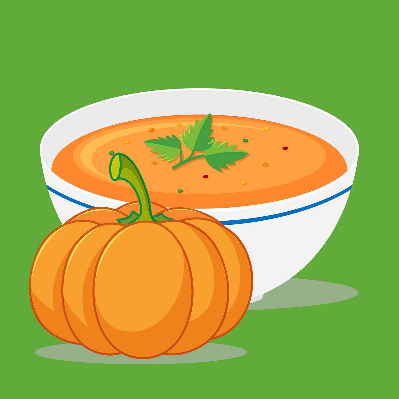 ¡El Sabor del Otoño en tu Mesa! Prepara una Reconfortante Crema de Calabaza y Jengibre